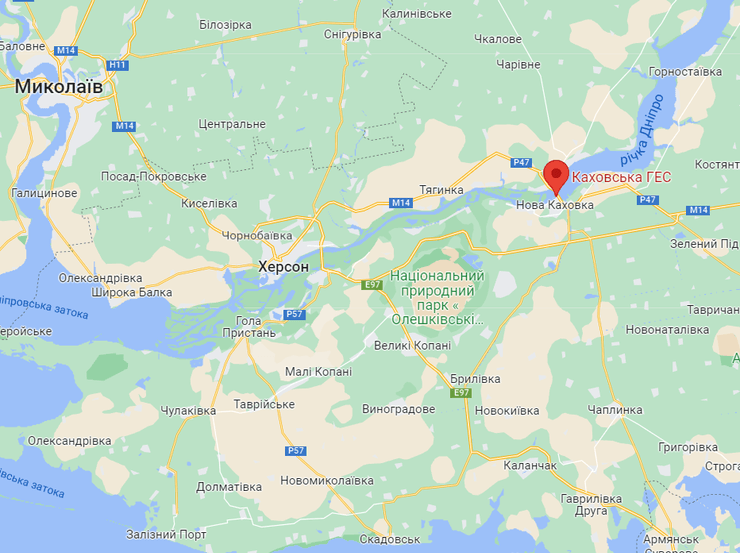 Каховская ГЭС