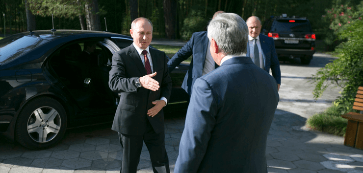 Путін в абхазії, Володимир Путін