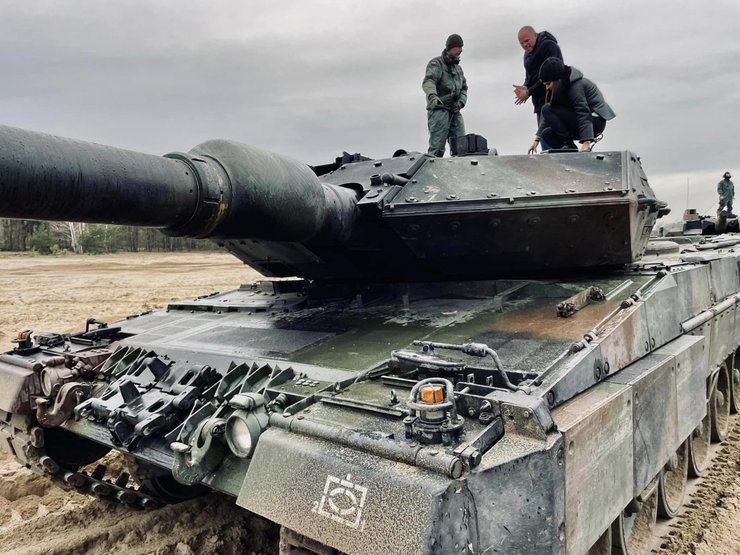 леопард в Украине