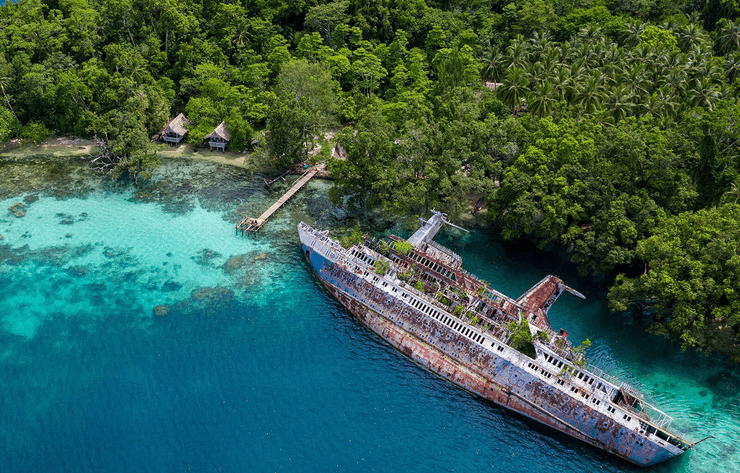 Заброшенный круизный лайнер, корабль, судно, корабль мечты, заброшенное судно, круизный лайнер сел на мель, MS World Discoverer
