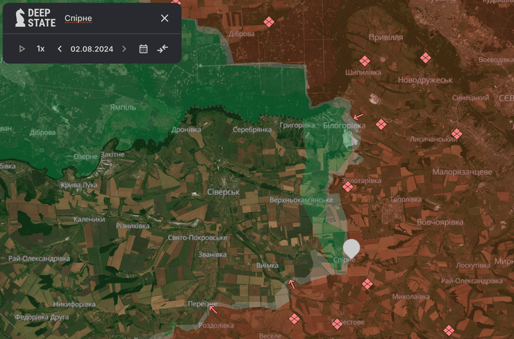 Карта бойових дій