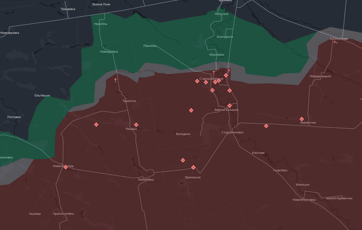 приютное карта