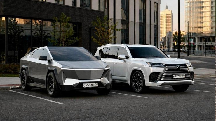 копия Tesla Cybertruck