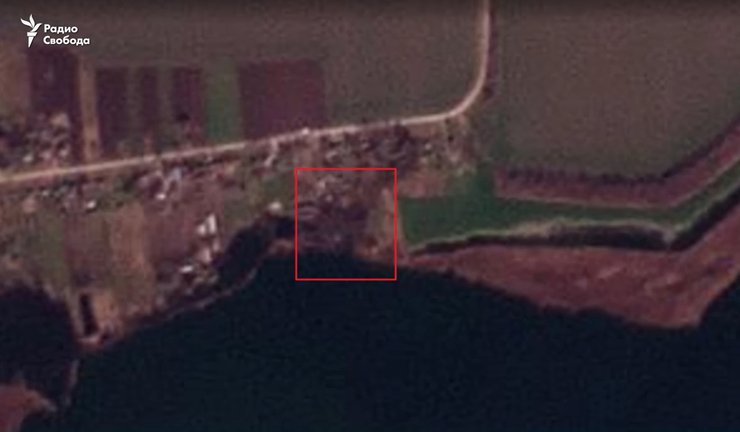 А-50, место падения, карта, хутор Трудовая Армения