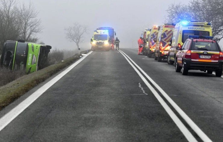 Flixbus — авария в Словакии