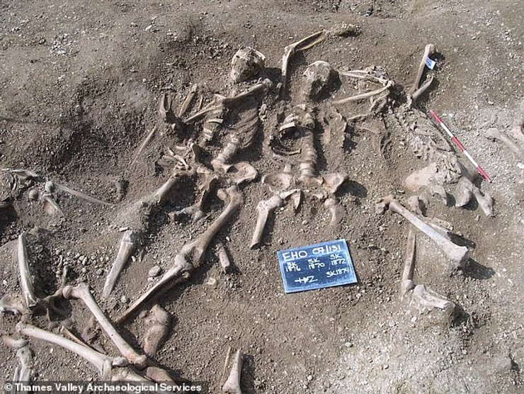 викинги, захоронение