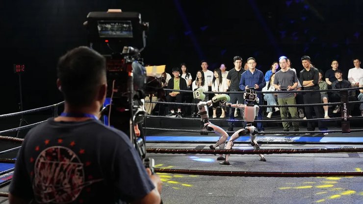 гуманоїдні роботи бокс