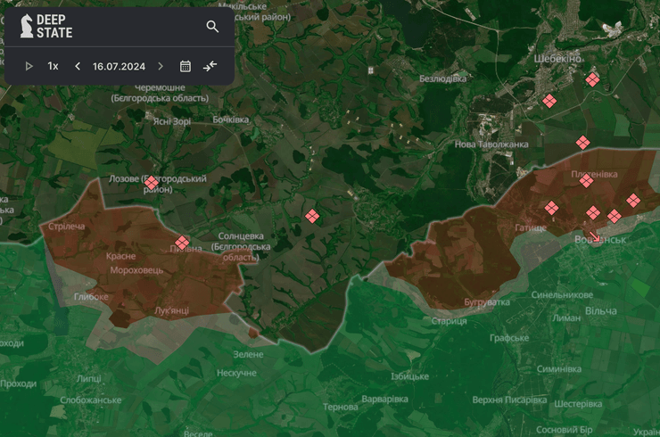 Карта бойових дій