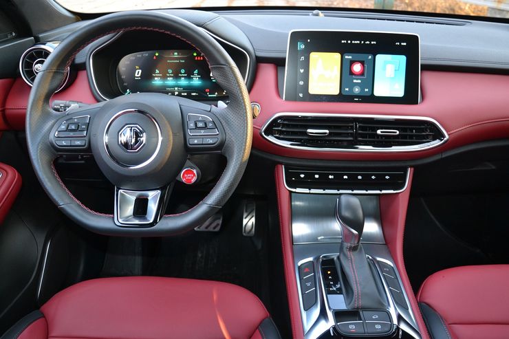 салон MG HS, MG HS 2024, MG HS, MG HS, кроссовер MG