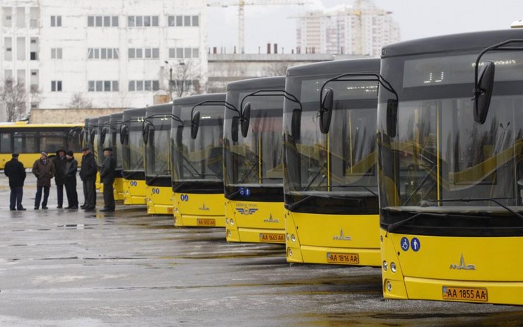 автобусы, Киев, пассажиры, перевозки