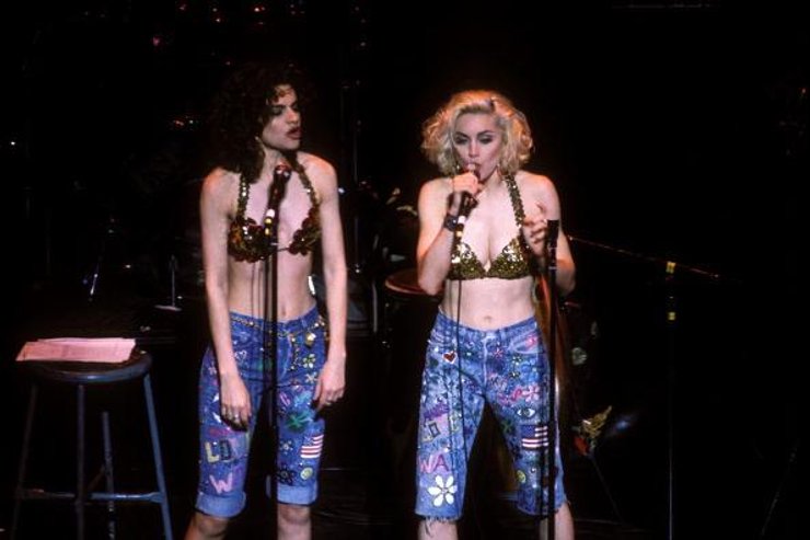 сандра бернхард, мадонна