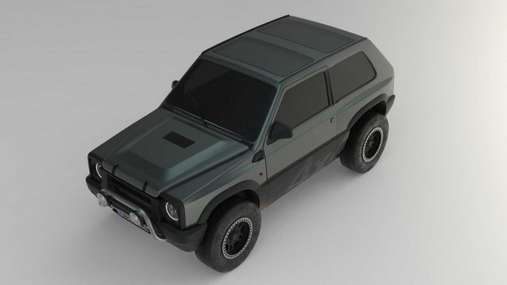 Fiat Panda 4X4, Fiat Panda Cross, кроссовер Fiat Panda, кроссовер Fiat, новый Fiat Panda