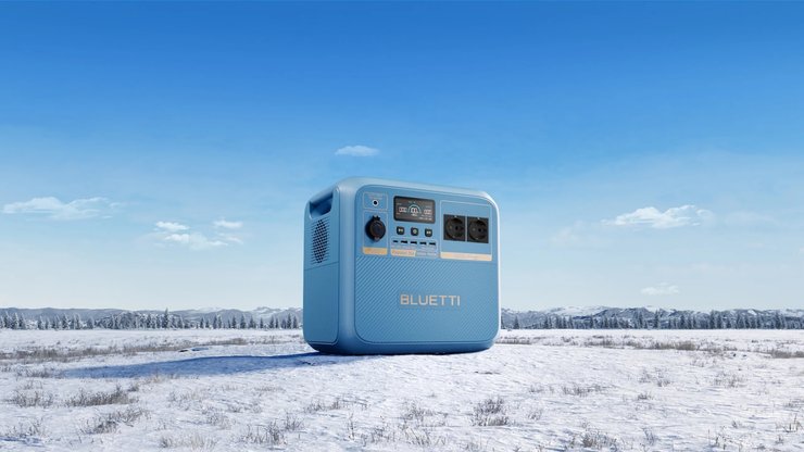 Bluetti Pioneer Na на морозі