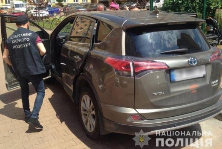 угон авто, toyota, полиция