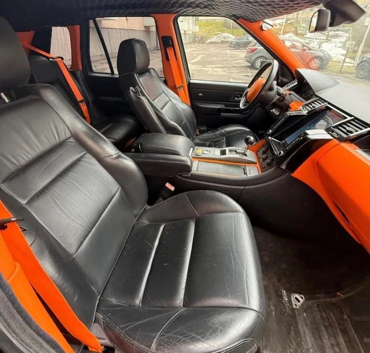 салон Range Rover Sport