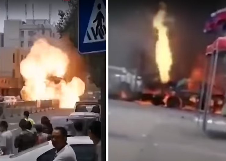 Второй и третий взрывы