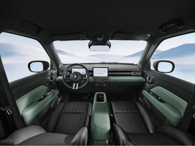 салон Baojun Yep Plus, новый Baojun Yep, электромобиль Baojun, General Motors, Baojun Yep