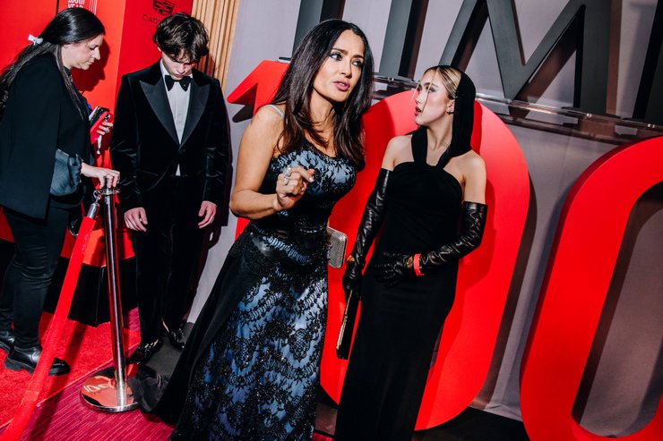 Сальма Хаєк з донькою