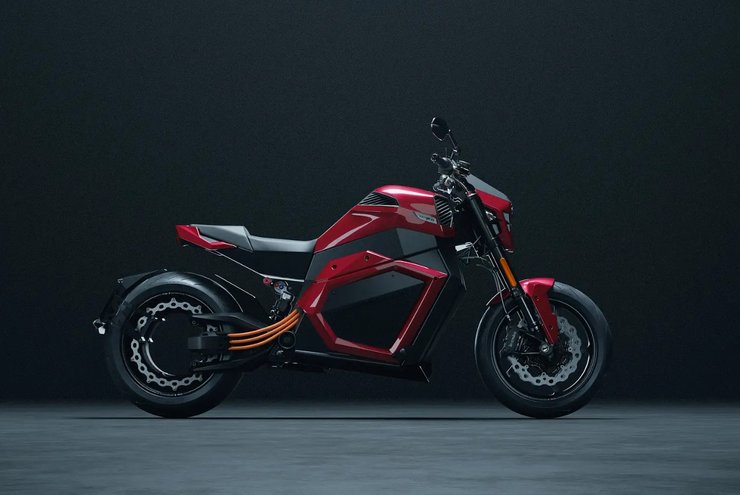 електромотоцикл the verge твердотільний акумулятор