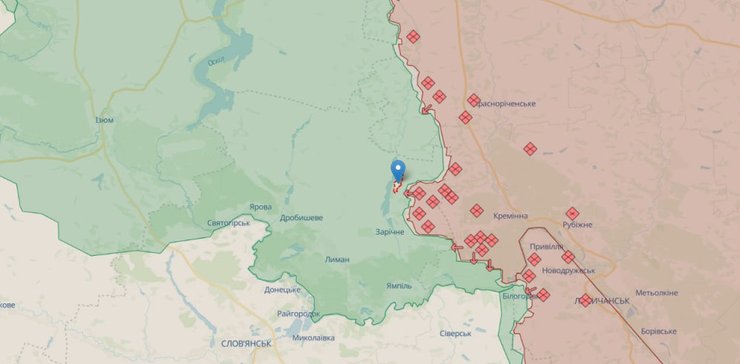 Карта: Deepstate Терни
