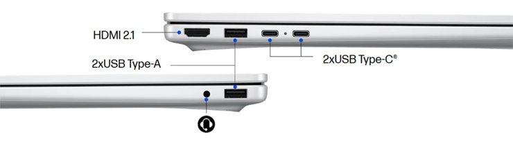 Порты HP OmniBook 3