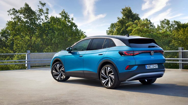 новый Volkswagen ID.4, Volkswagen ID.4 2024, Volkswagen ID.4, электромобиль Volkswagen, кроссовер Volkswagen