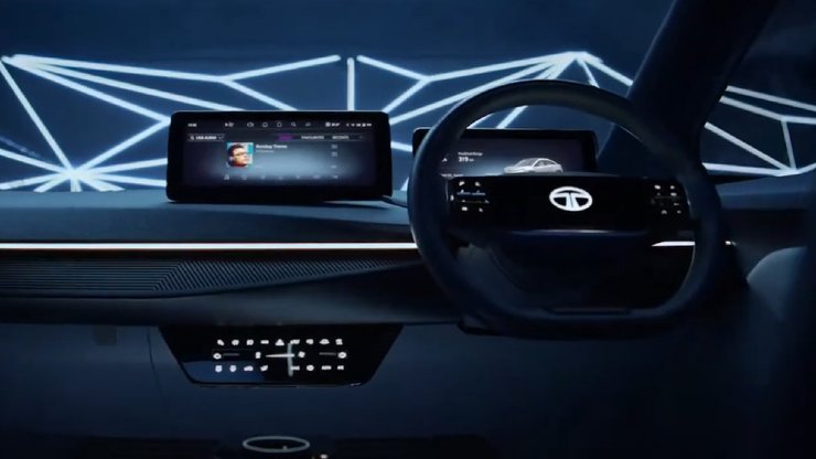 Tata Curvv, новая Tata Curvv, кроссовер Tata, электромобиль Tata, электрокроссовер Tata