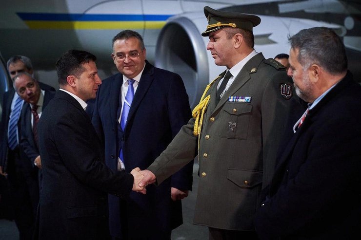 Владимир Зеленский, аэропорт, Израиль