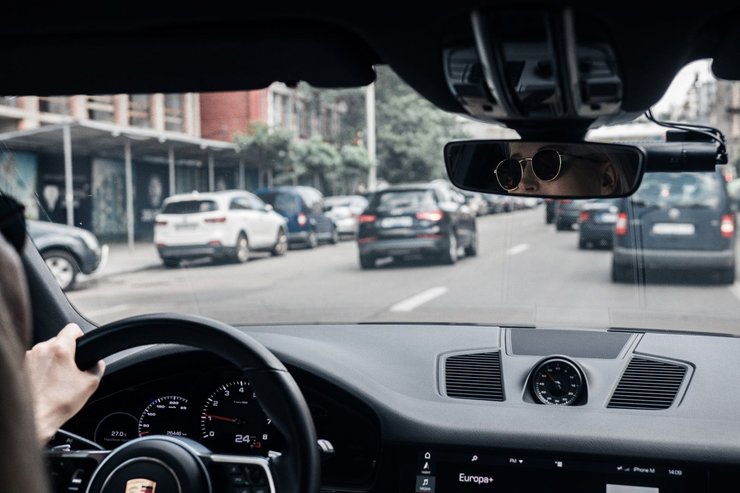 тест-драйв porsche cayenne, обзор порш каен, салон, внутри