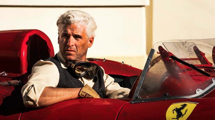 Патрик Демпси в фильме "Феррари" 2023