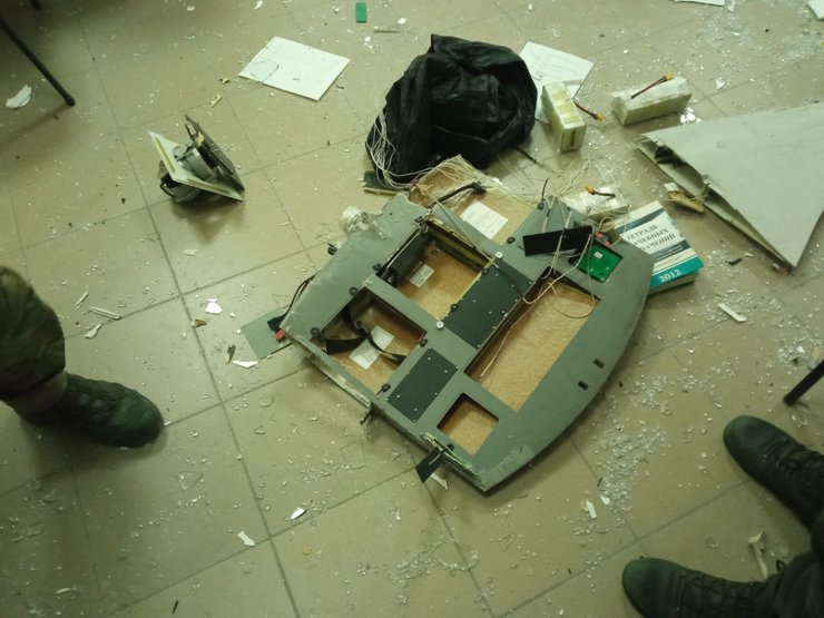 дрон РФ, Донецк, ДНР, SuperCam, Донецк