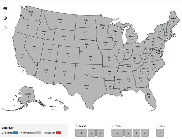 Выборы в США, коллегия выборщиков, штаты, голоса, выборы президента 2024