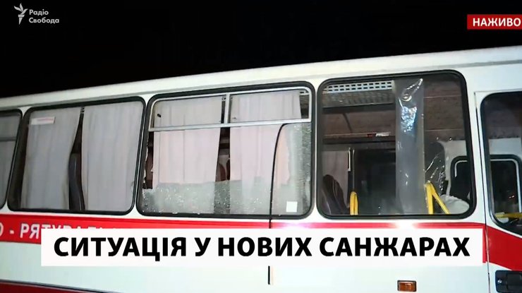 автобус, коронавирус, новые санжары, эвакуация