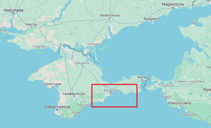 Корвет "Сергей Котов" потопили возле Феодосии