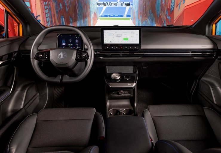салон mg4, MG 4, новый MG 4, MG 4 2023, MG 4 Extended Range, электромобиль MG 4