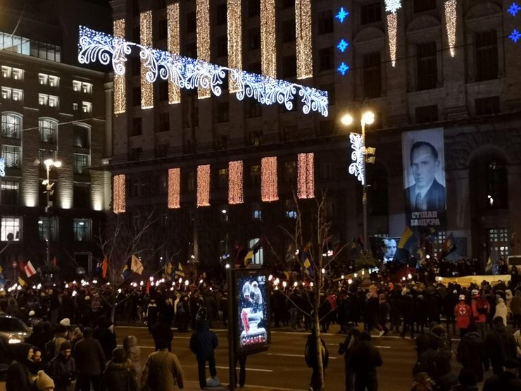 Киев, Стапан Бандера, Киевсовет, фото