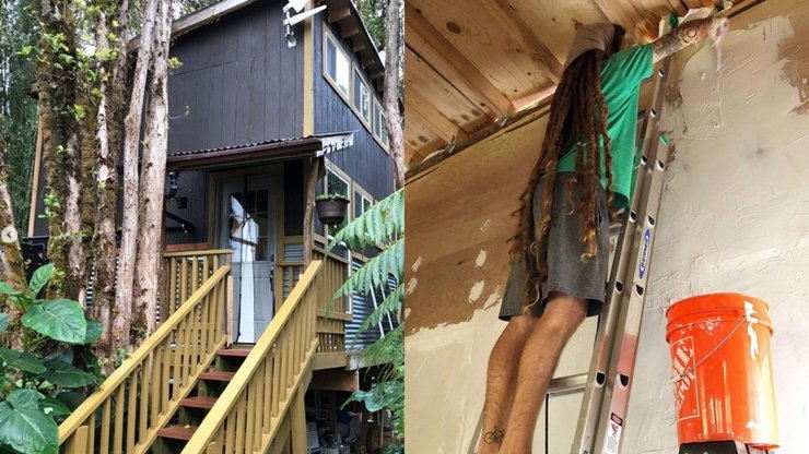 Чоловік, Тарзан, життя в джунглях, життя в лісі, сучасний Тарзан, покинув роботу