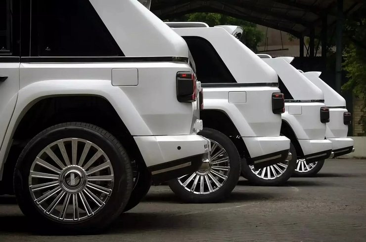 MV3 Garuda Limousine, бронированное авто, SsangYong Rexton