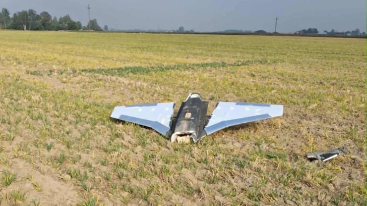 российский дрон польша