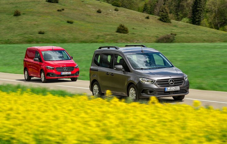 Mercedes Citan, минивэн Mercedes