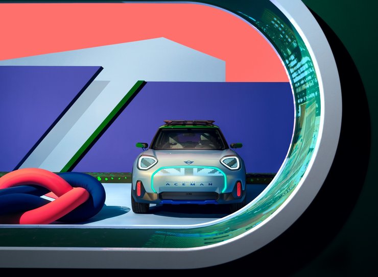 Новий Mini Aceman, Mini Aceman 2022, Mini Aceman, кросовер Mini, електромобіль Mini, електрокар Mini