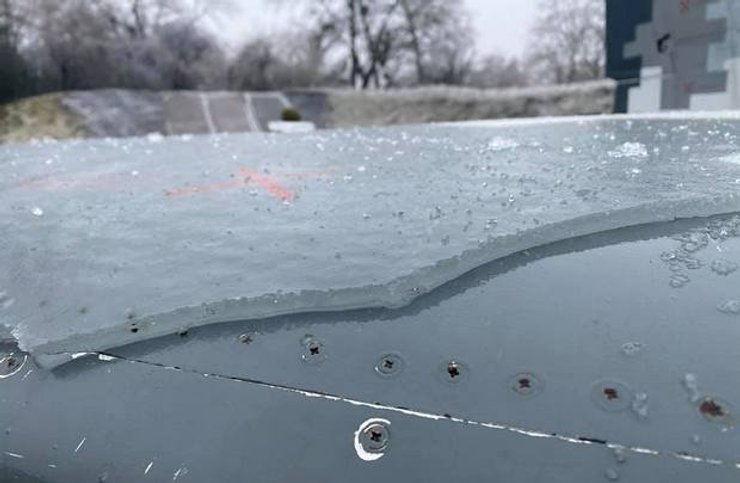 ВСУ, Воздушные силы, Обледенение, Непогода, Ангар, Аэродром, МИГ-29