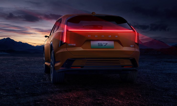 новая Honda S7 2025, новая Honda S7, электромобиль Honda, кроссовер Honda, кроссовер Honda