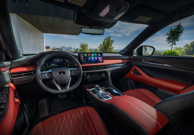 салон Infiniti QX65 2026