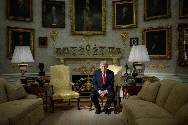 дональд трамп овальный кабинет