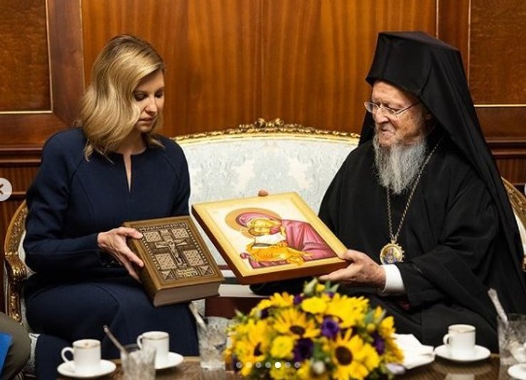 Елена Зеленская в Турции 2022 фото