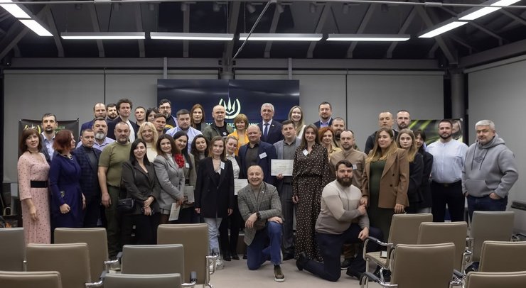 выпуск участников курса "Искусство ветеранского бизнеса" от Ассоциация предпринимателей-ветеранов АТО