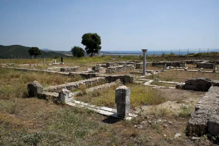 археологи, археология, раскопки, Греция, город, полис, Амфиполис, находка, исследования, Эгейское море, центр, торговля, история, ученые, битва, Македонский