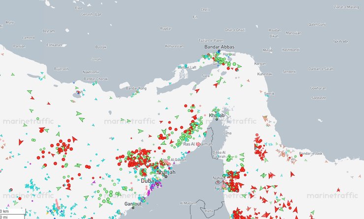 Данные мониторинга ситуации в Ормузском проливе 27 апреля