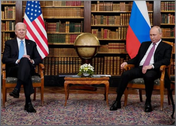 Владимир Путин, Джо Байден, встреча, Россия, США
